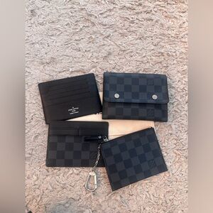 Louis Vuitton Damier Graphite Compact Modulable Wallet